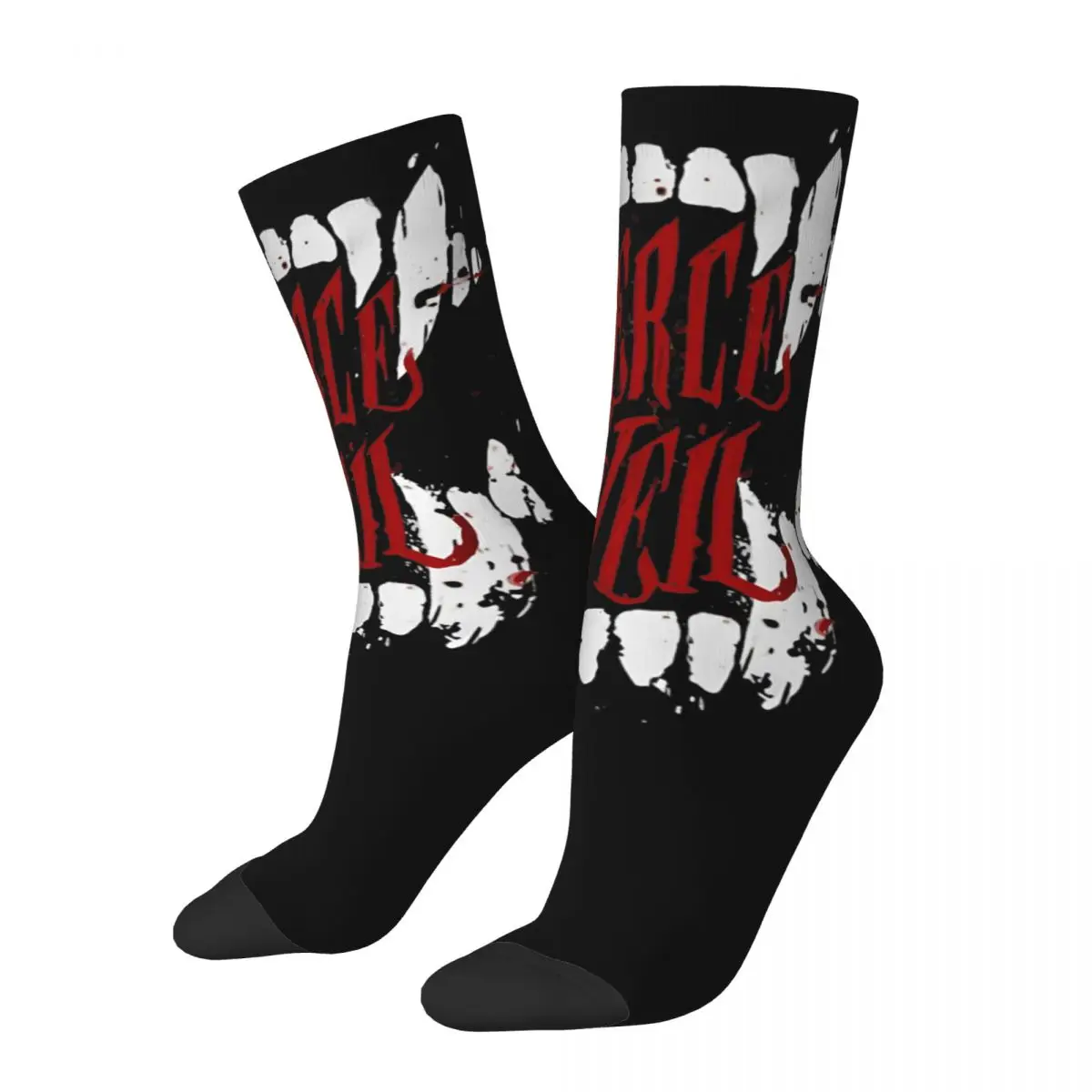 

Pierce The Veil Band Theme Design All Season Socks Merch for Men Women Non-slip Print Socks