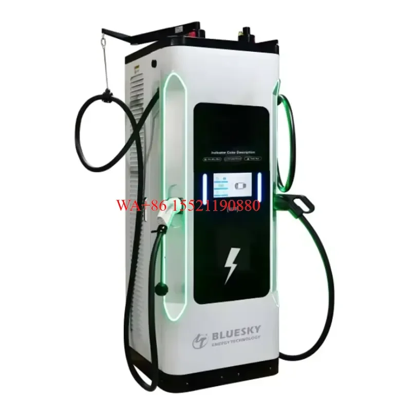 WMWMNU for Bluesky 60kW-160kW Dynamic Load Distribution EV Charger Fast DC Charging Station New Condition