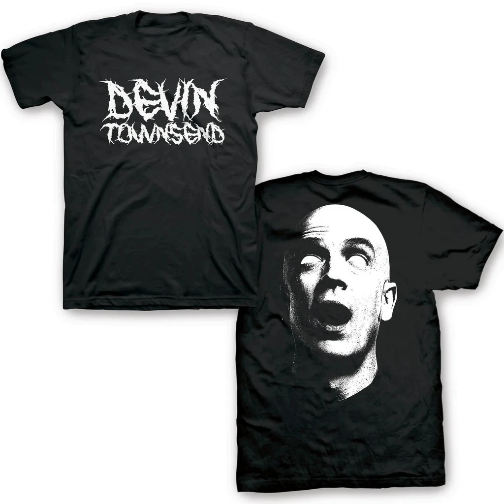 

Devin Townsend T-Shirt Men's and Women's Short Sleeve Vintage Street Band Y2k Brand T-shirt Summer Sports Tops Men Clothing