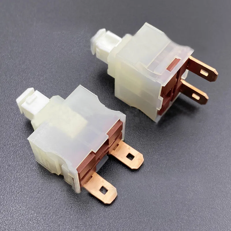 Original 168 R97 self-locking two-pin C2106 power switch vacuum cleaner button with lock key 12A 125/250V