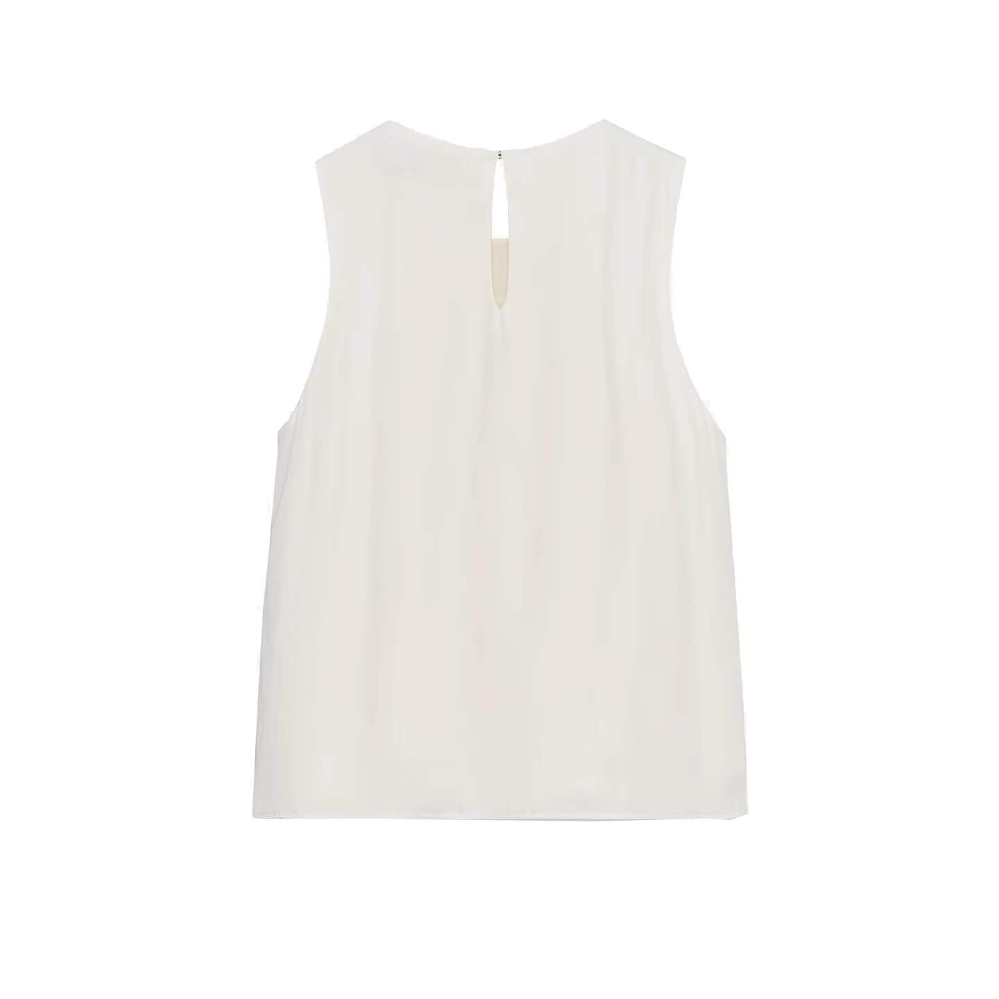 Z feminino redondo Ne Svel seda cetim sensação babado bainha top casual sle slim fit agasalhos regular fino