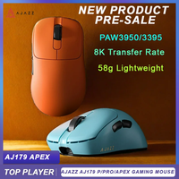 AJAZZ AJ179 APEX Wireless Mouse 58g Light Long Life New Release Multi-mode Bluetooth 2.4g PC MAC Gaming Office