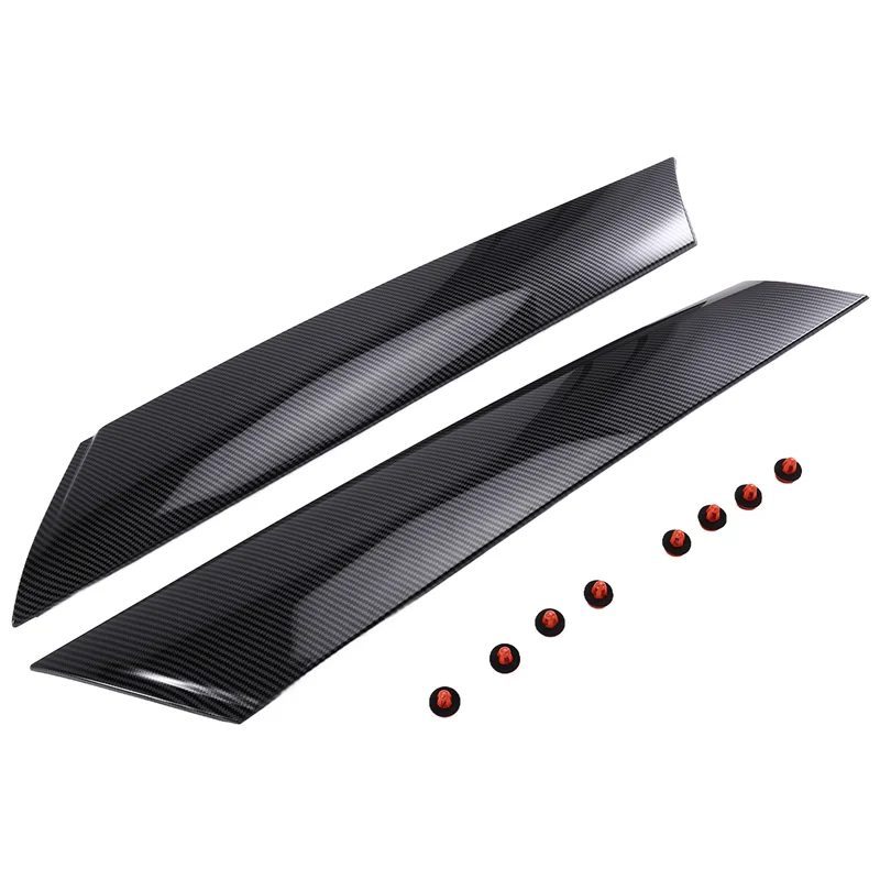 

Front A-Pillar Windshield Post Trims 2X Black For Mini Cooper 2007-2015 R55 R56 R57 51137272583 51137272584