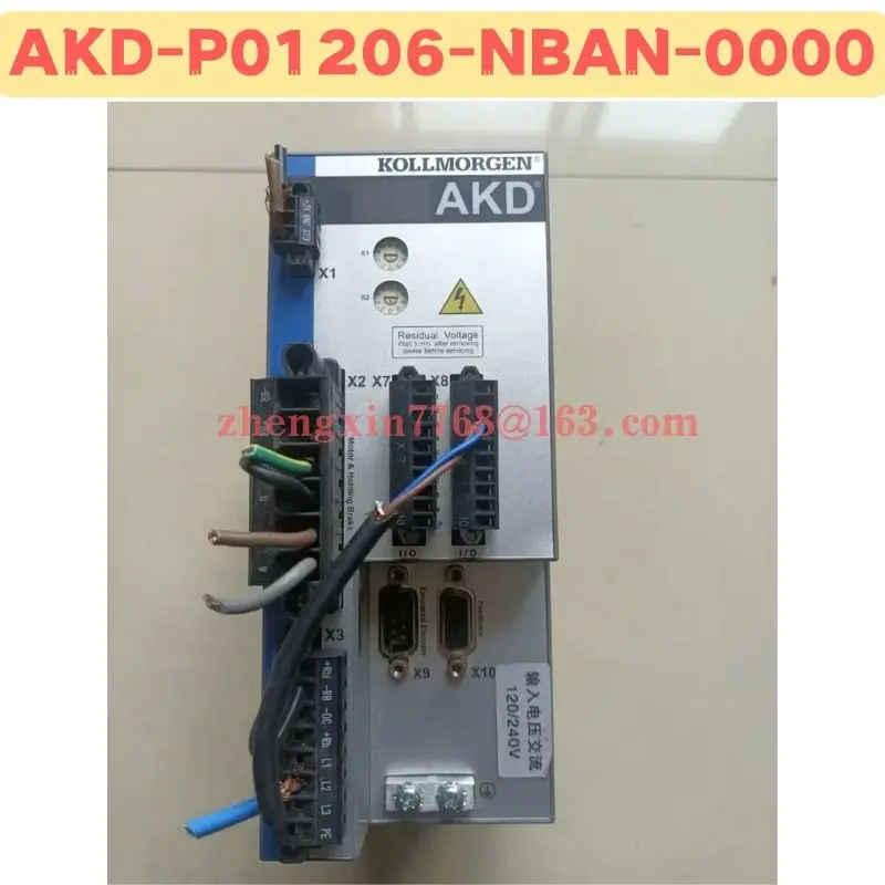 

Used Servo Drive AKD-P01206-NBAN-0000 AKD P01206 NBAN 0000 Normal Function Tested OK