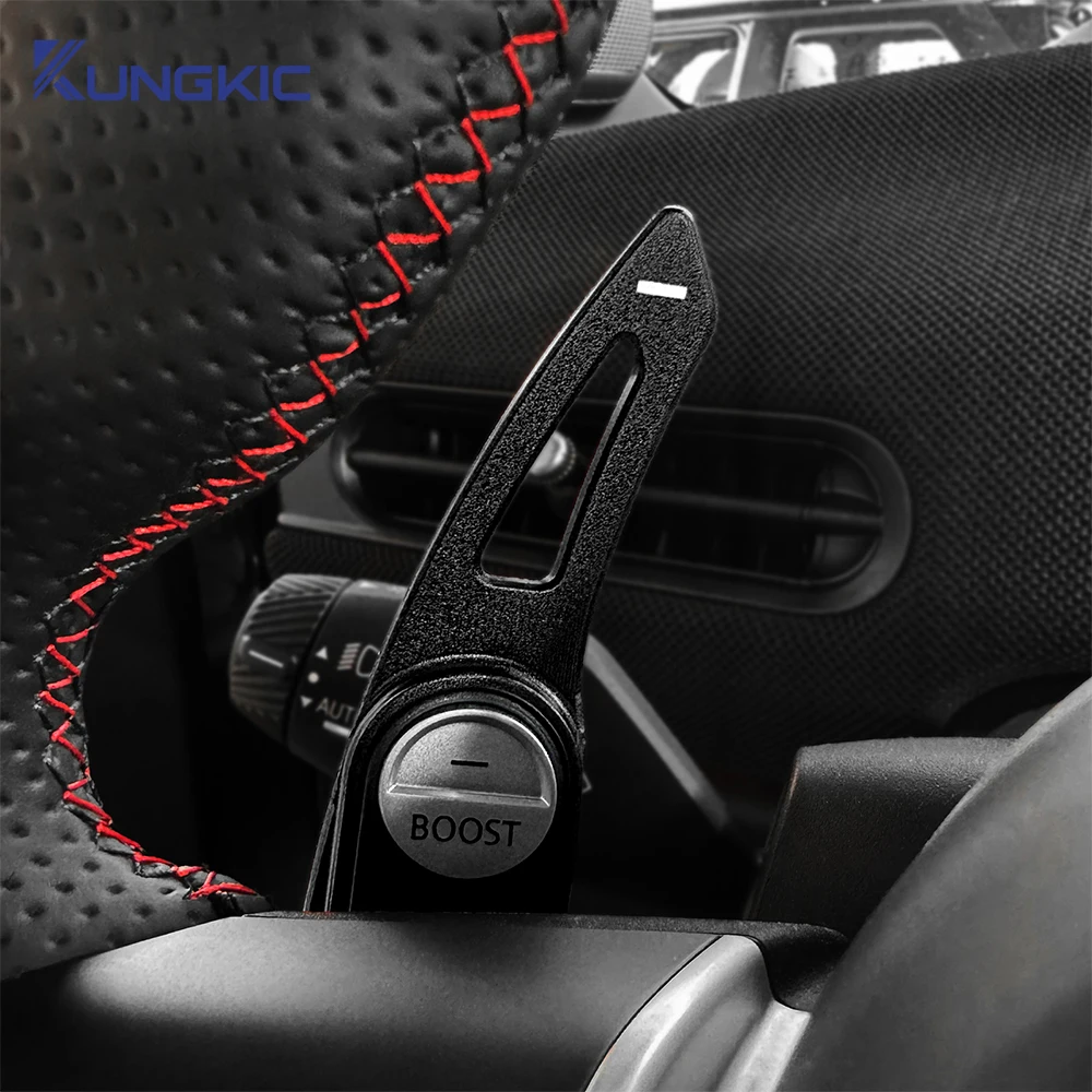 

Aluminum Alloy for Mini Cooper S JCW Countryman U25 F65 F66 F67 2024 2025 Steering Wheel Paddle Shifter Cover Trim Accessories