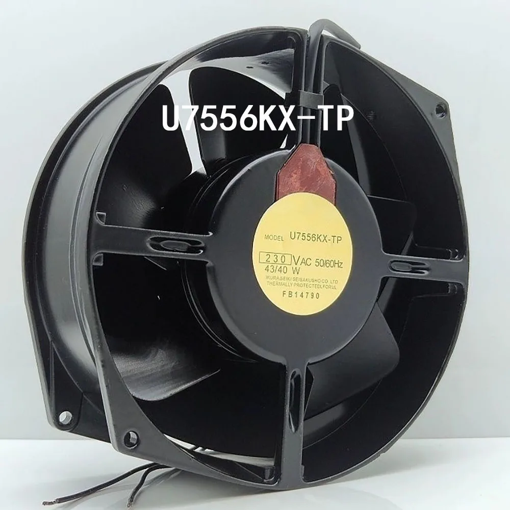 Heat resistant Axial flow 230VAC U7556KX-TP 40W high air volume Repair Parts Industrial control fan