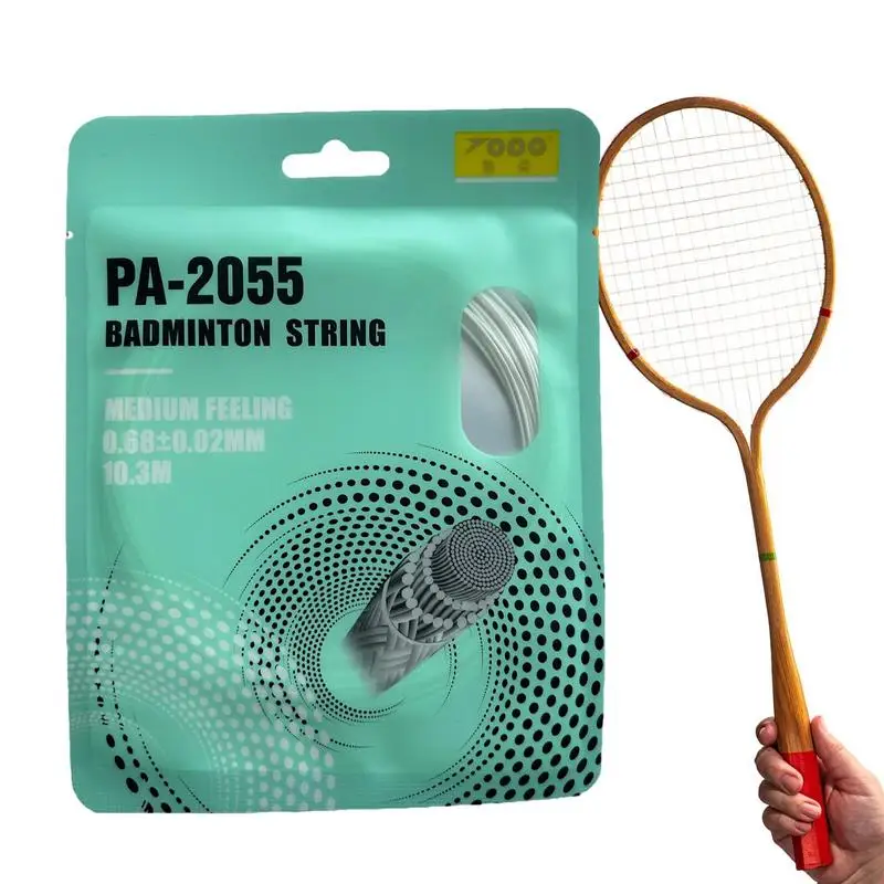 

Tennis Racket Strings 0.70mm Multifilament High Elastic Tennis Racket Lines 10M Professional Badminton Racket Accessories Thread