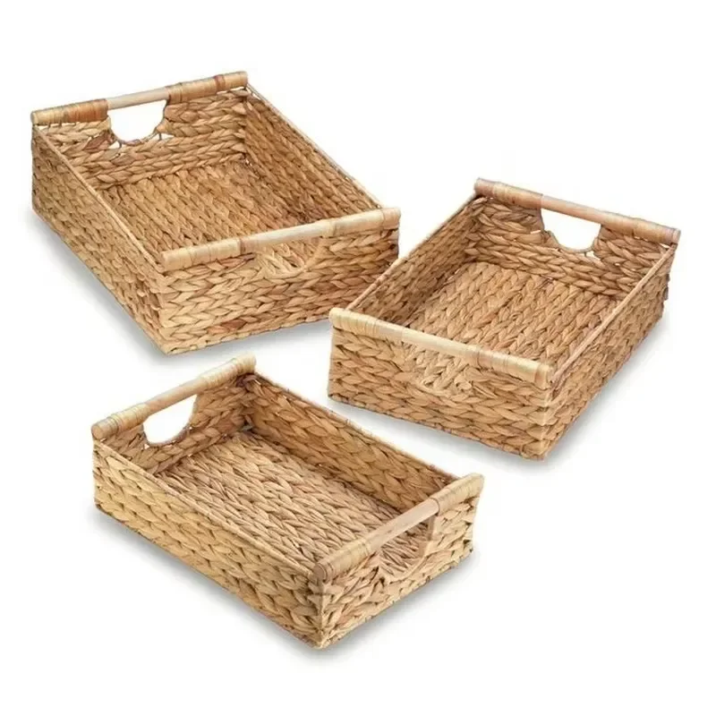 for Grey Crochet Moses Basket Canvas Storage Box White Round Large 160L Corporate Laundry Bohemian Decoration