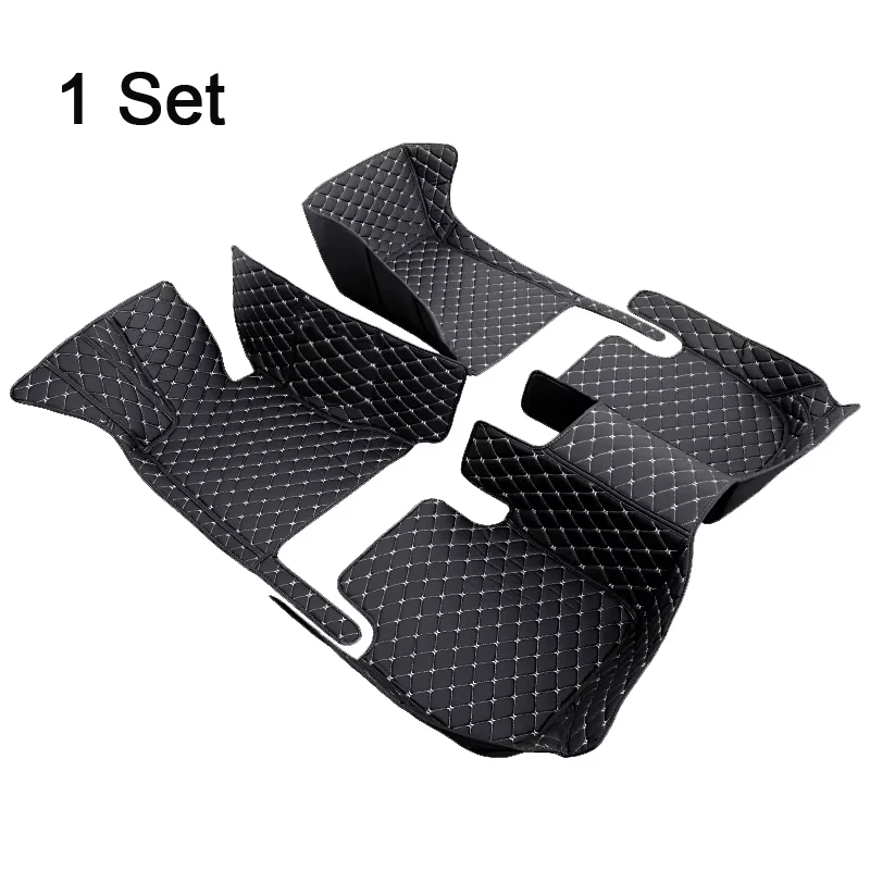 Car Floor Mats For Chery Tiggo 8 Pro 7 Seats 2022-2024 Custom Auto Foot Pads Automobile Carpet Cover Interior Accessories