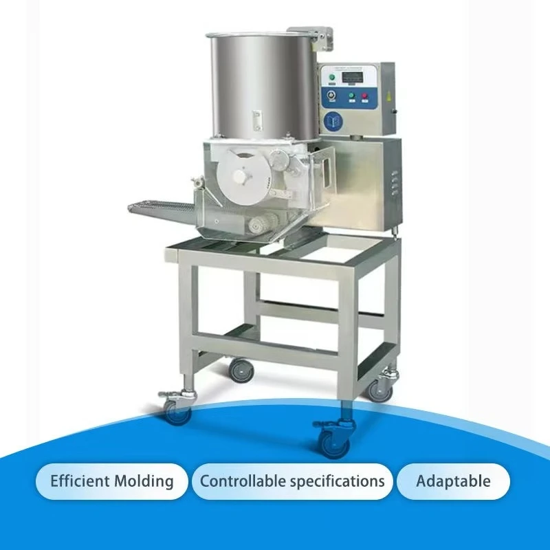 Große vollautomatische Maschine zur Herstellung von Kartoffeln, Rindfleisch, Burger, Patty, Fleisch, Schnitzeln, Formmaschine im Angebot