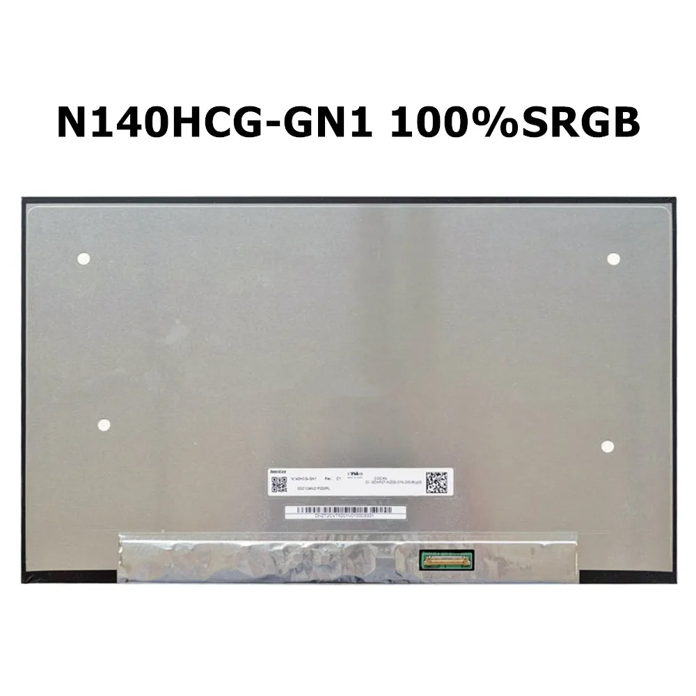 N140HCG-GN1 REV C1 NE140FHM-N46 Genuine 14.0INCH 1920X1080 EDP 30PINS 100%SRGB 400NITS FOR Laptop Screen WITHOUT TOUCH