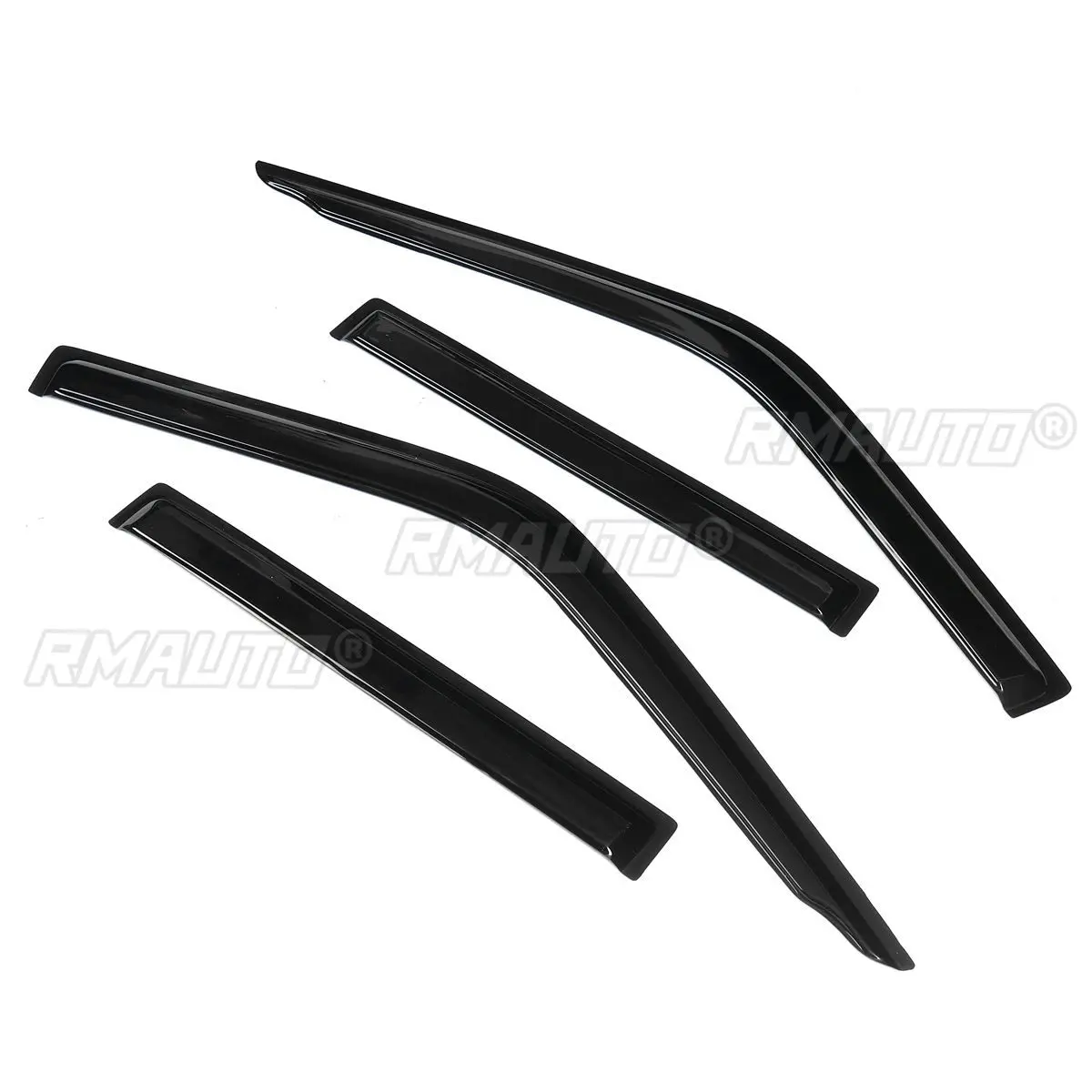 Defletores de vento para janela de carro, 4 unidades, coloridos para Nissan Navara D22 1997 1998 1999 2000 2001 2002 2003 2004 2005 2006 -2015