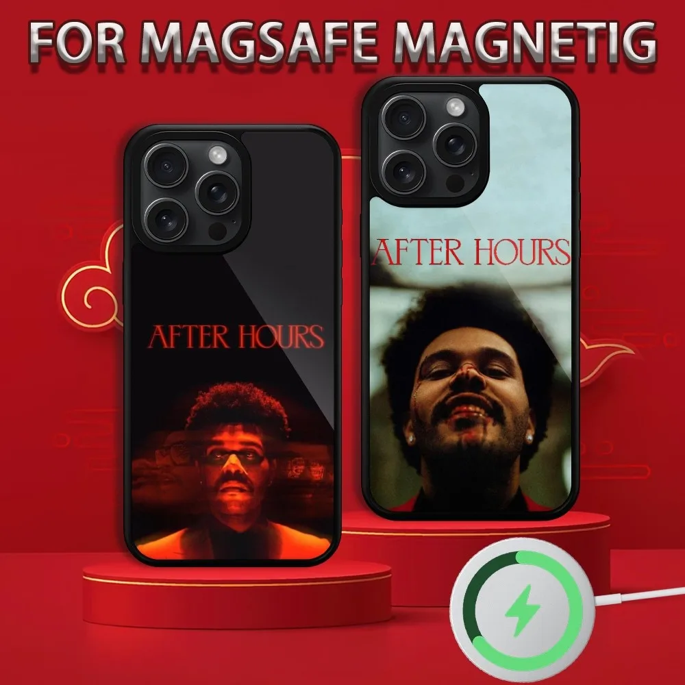 The Weeknd After Hours Singer  Phone Case For iPhone 15 14 13 12 11 Pro Max Plus Magsafe Magnetic Wireless Charging Cover