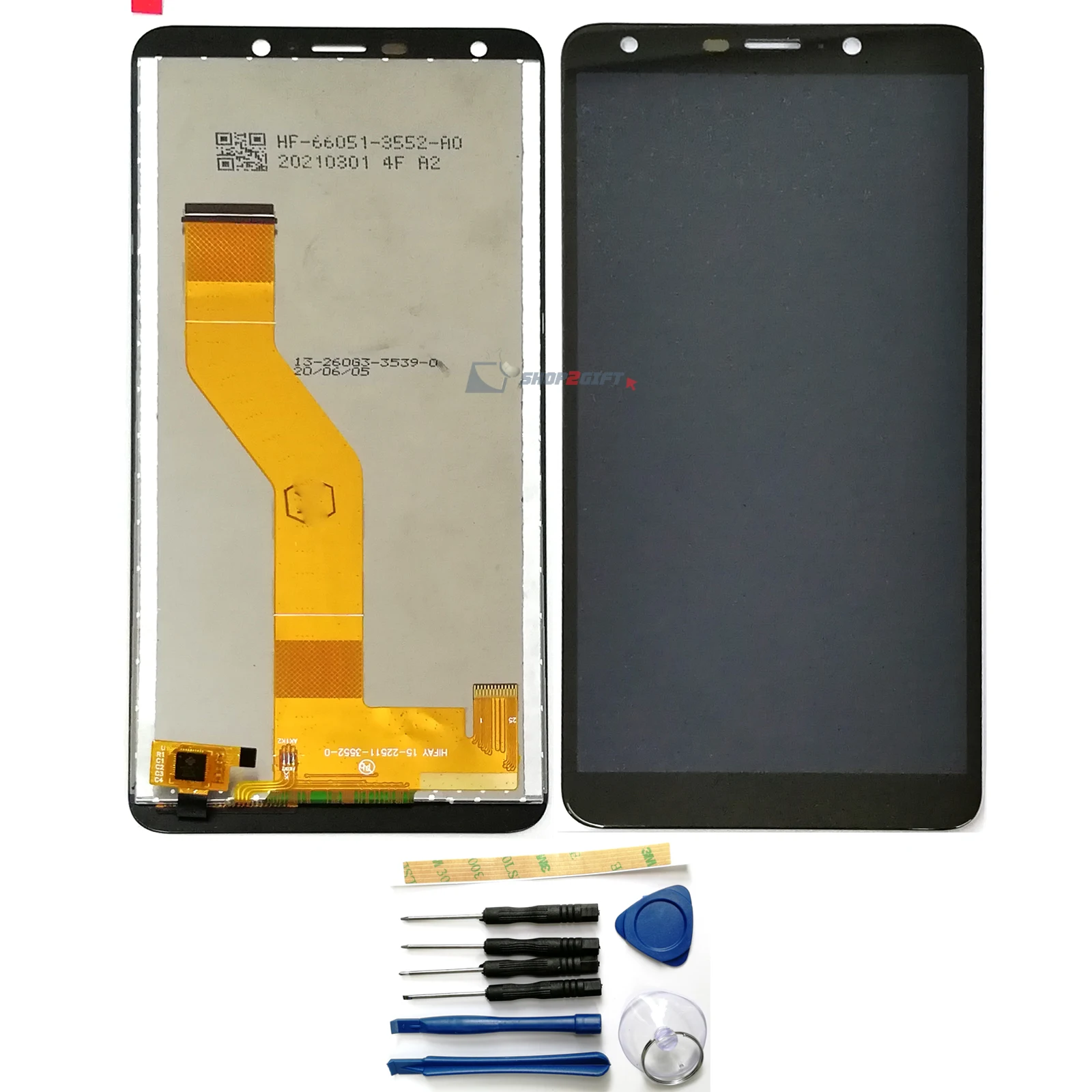 

For Wiko Sunny5 Sunny 5 LCD Display Touch Screen Digitizer With Tools