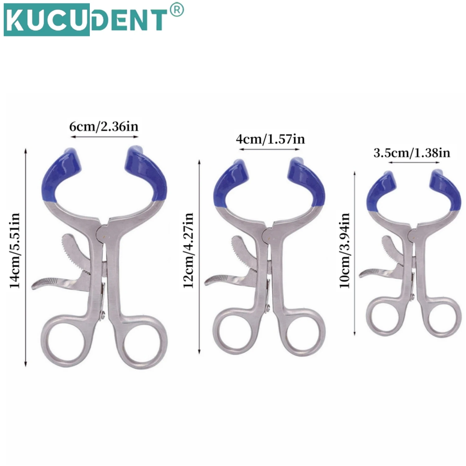 Abridor de boca Dental, Retractor de labio y mejillas de acero inoxidable, expansor de ortodoncia, mordaza para la boca, instrumento de examen Oral de odontología