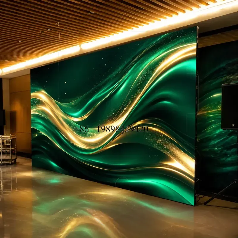 Wmwmnu High Resolution P3.91 Micro Tile LED Display Screen 500x500mm 500x1000mm for Indoor Outdoor customized product