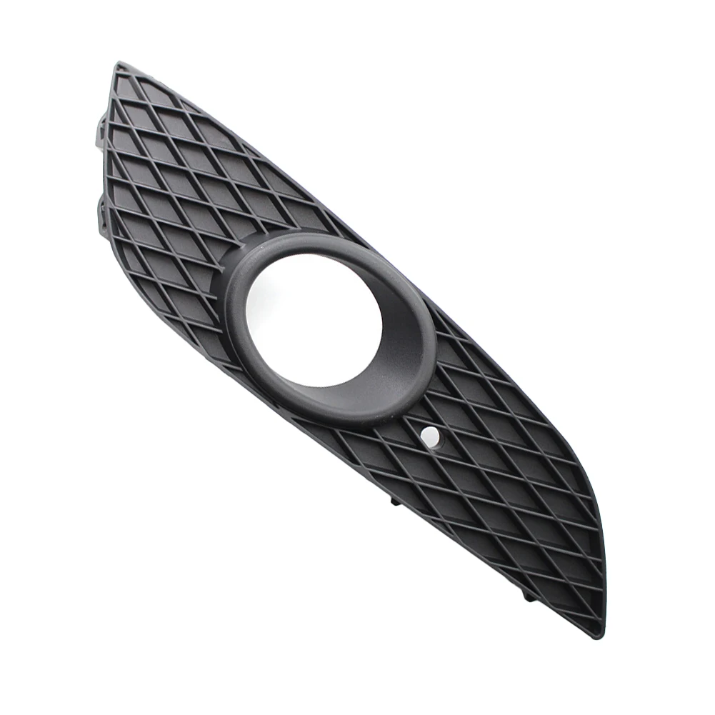 

2 шт. накладки на решетку противотуманных фар переднего бампера для Vauxhall Astra H 2007-2012, замена деталей 1400409, 1400410, пластик, черные