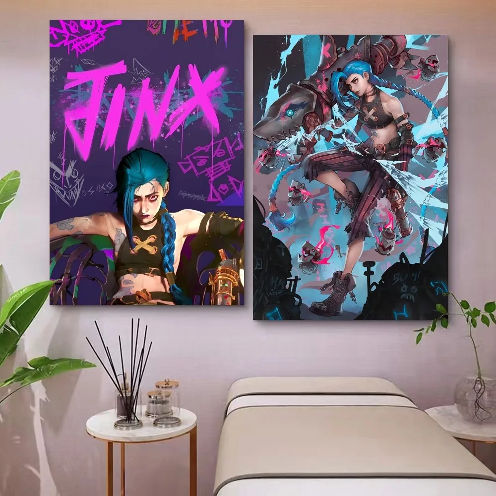 ملصق جينكس المجنون على عصبة من الاساطير ، ورق مطبوع ، رسم فني ، ديكور للمنزل ، غرفة النوم ، المدخل ، البار ، المقهى ، اللعبة ، 1 *