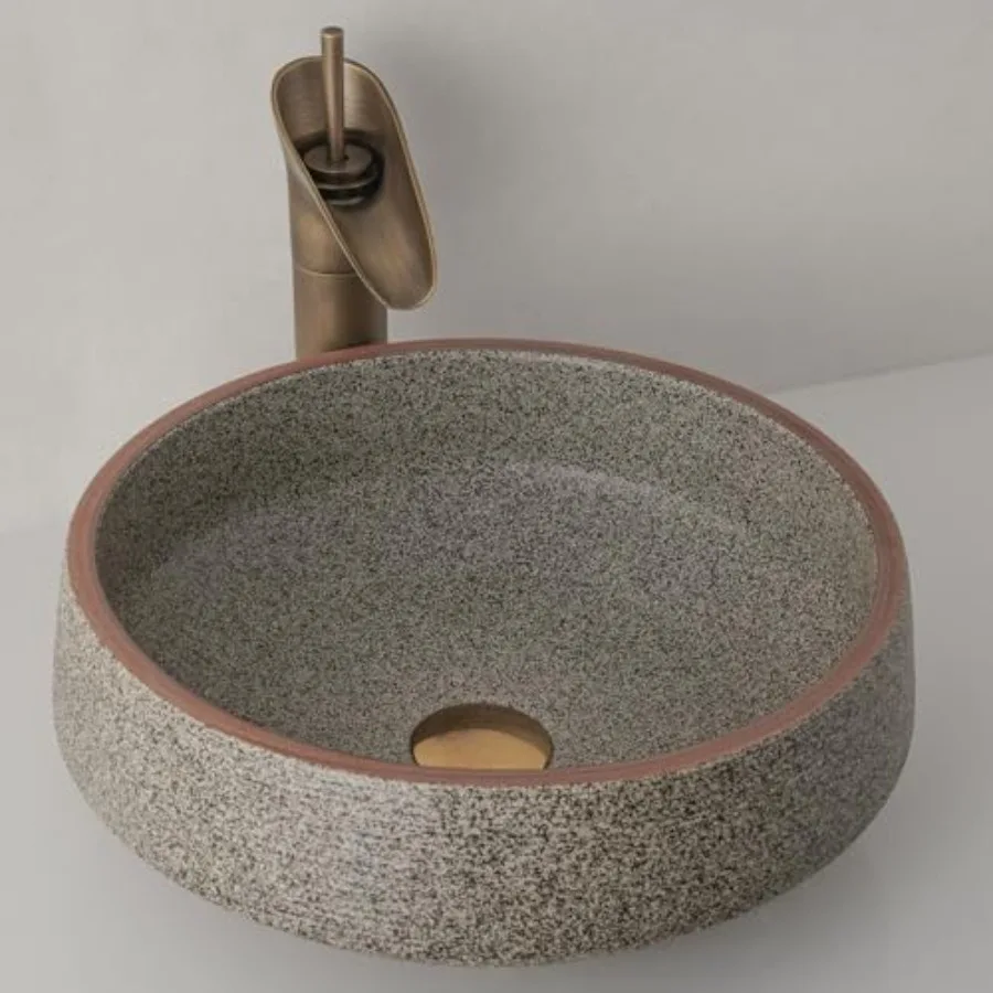 

Керамическая раковина для ванной комнаты, синяя, округлой формы, Jingdezhen, накладная, художественная, для бара и гардеробной, винтажная