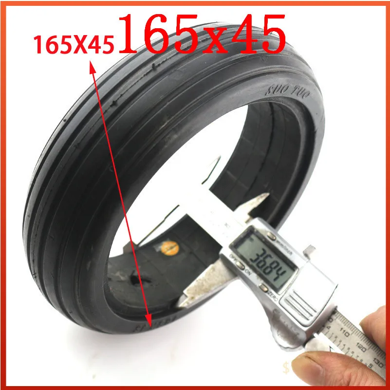 

High quality 165x45 tyre 6.5 inch Non-inflatable tire for Two Wheels Hoverboards and Electric Scooters165*45