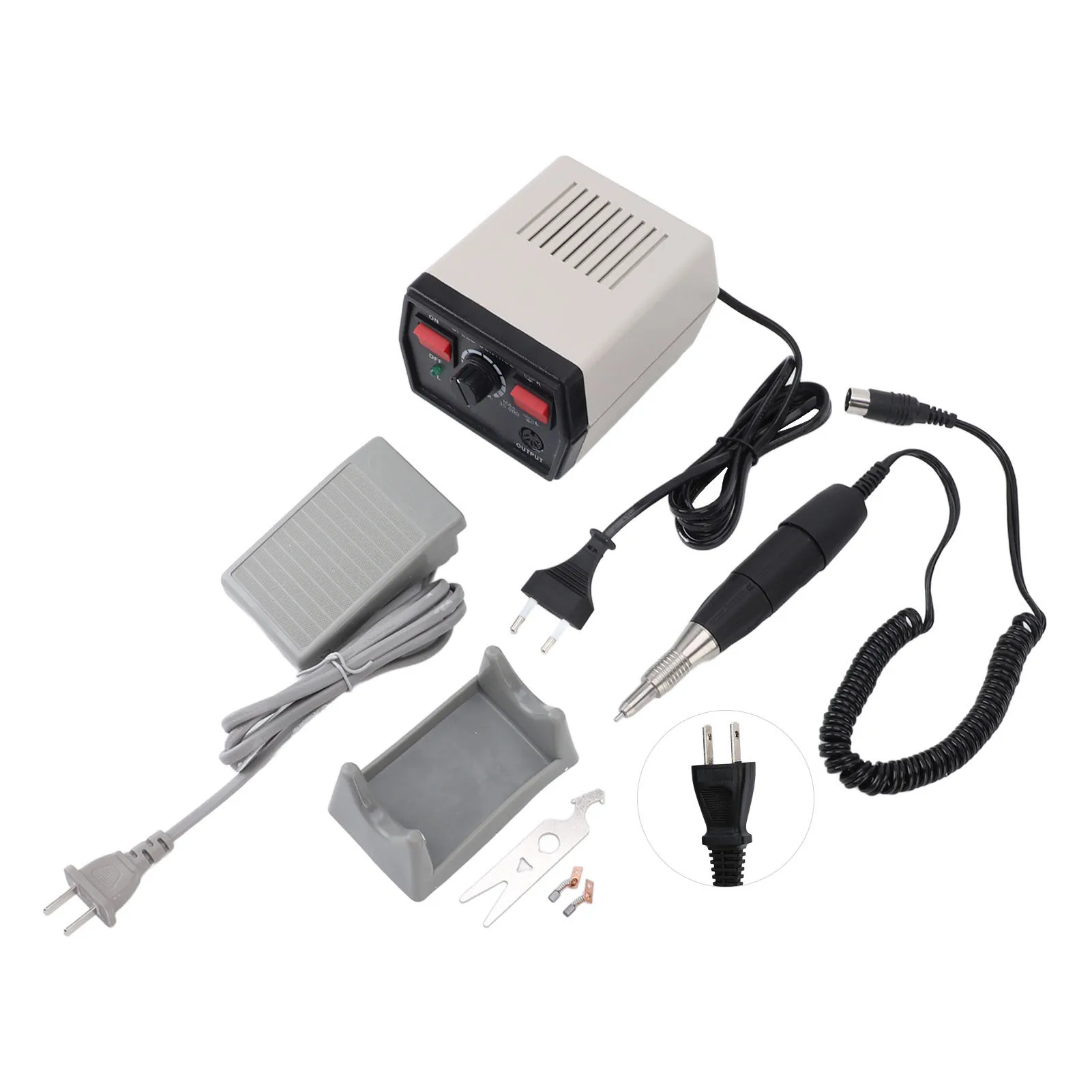 

Ручной комплект с микромотором, безопасность от перегрузки, 3,2 Н. см, максимальный торсионный микромотор, полировальная машина для ювелирных изделий, керамики, силикона, маникюра