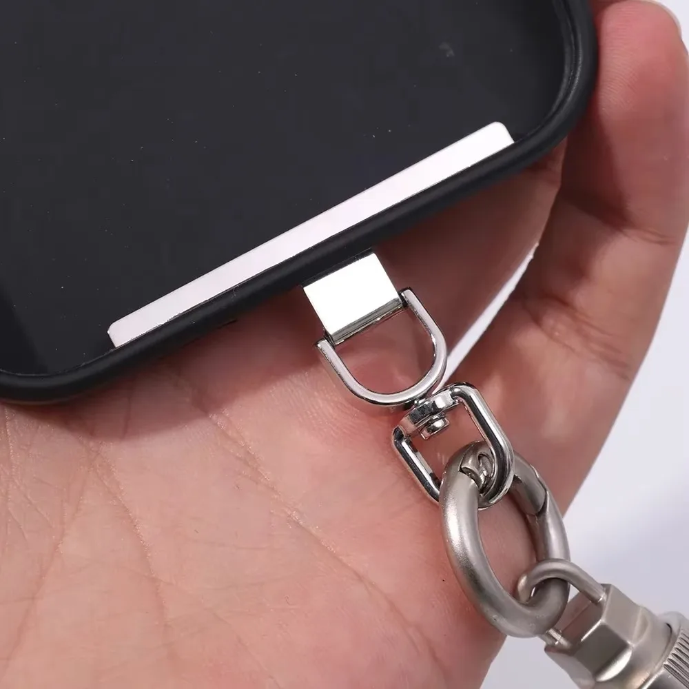 Luxury Ultra-thin Case Clip Upgrade 360° Anti-fall Lanyards Card Metal Durable Hanging Piece Universal
