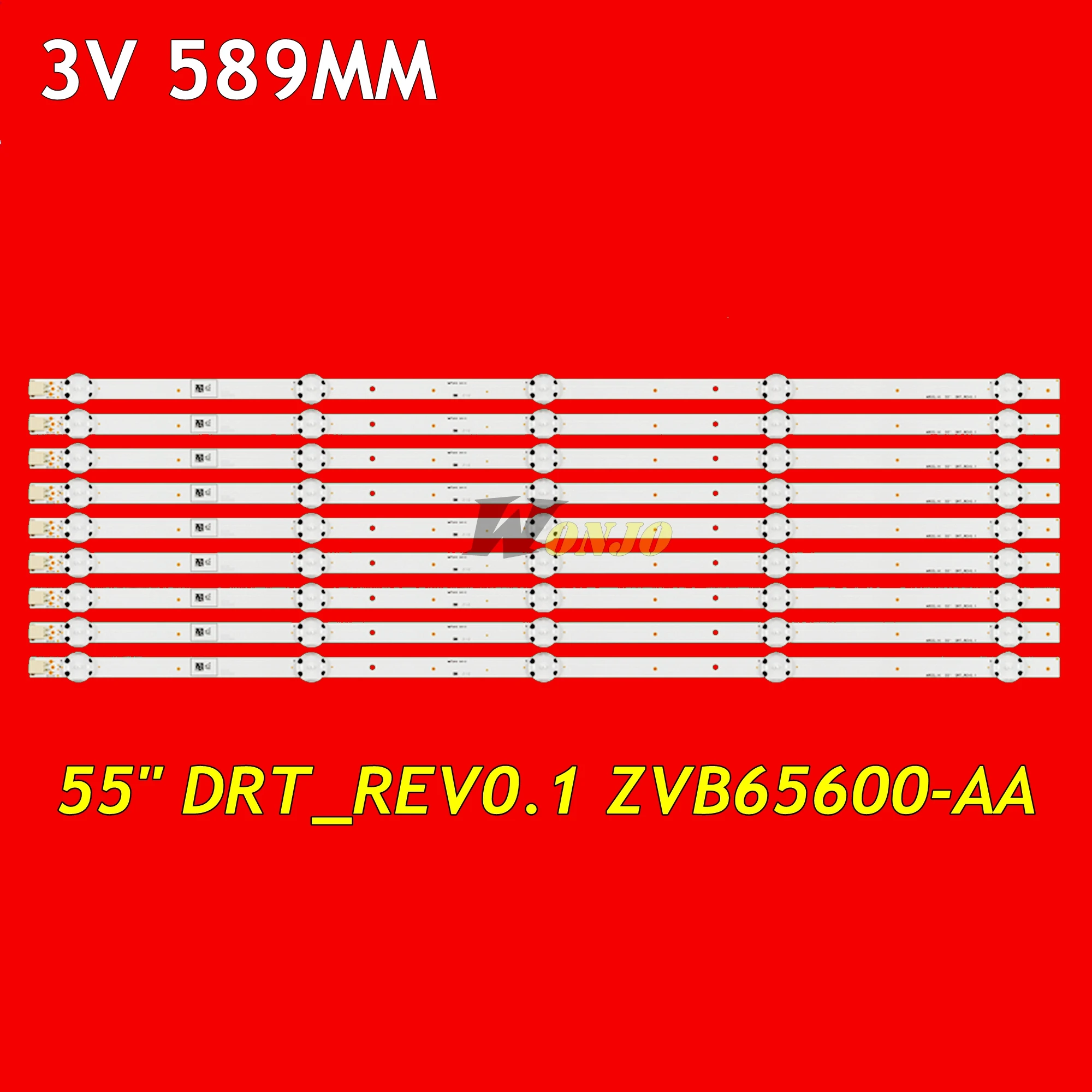 

LED Strip for 55GUB8762 55GUB8765 55GUB8767 55GUW8768 55GUB8855 55GUB8856 55GUW8860 55GUB8865 55GUB8867 ARCELIK 55" DRT_REV0.1