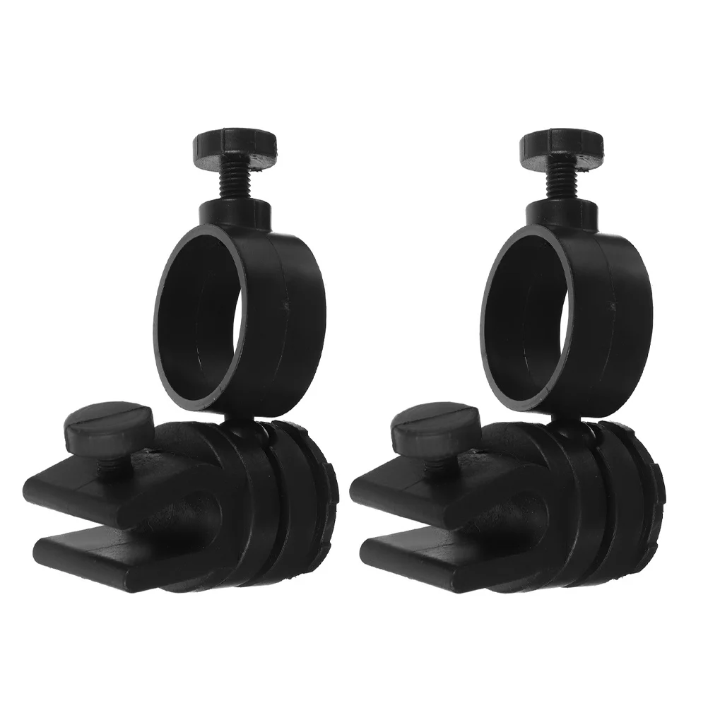 

2pcs Hard Hat Light Clips Safety Lamp Mount For Construction Workers Flashlight Holder Accessories