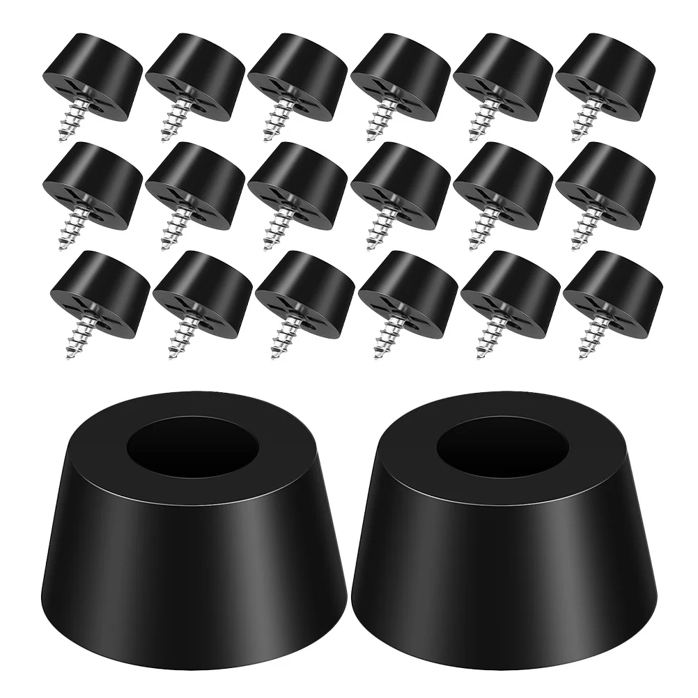 

100pcs Furniture Leveling Feet Rubber Pads Anti-Skid Table Leg Levelers Vibration Absorber For Chairs Tables Machinery