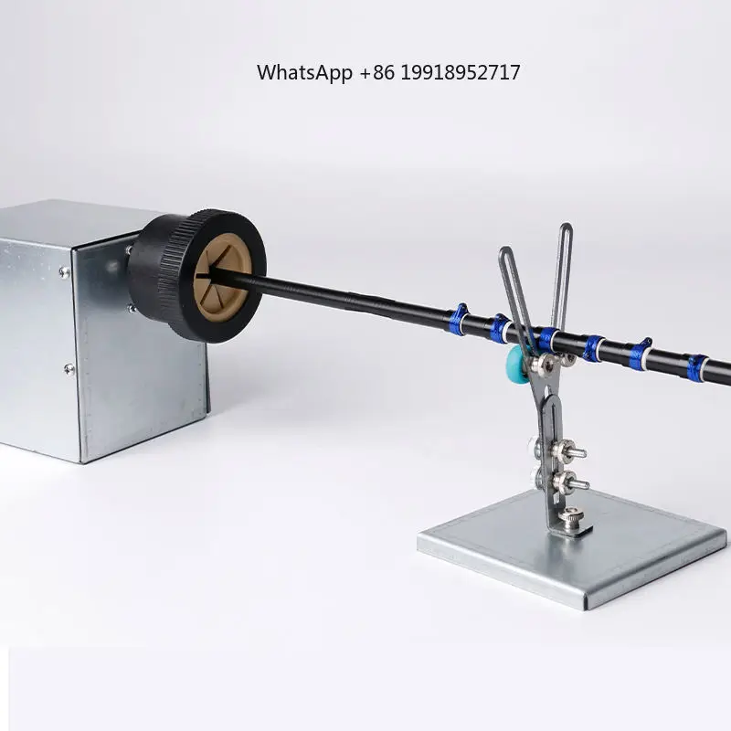 Portable Fishing Rod Repair Set Winding Rod Epoxy Glue Machine DIY Lure Rod Modified Building Machine 0-60RPM With Foot Switch