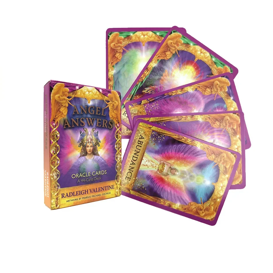 Tarot Cards Angel Answers Oracle Cards Board Games English For Family Gift Party Playing Card Table Games Entertainment