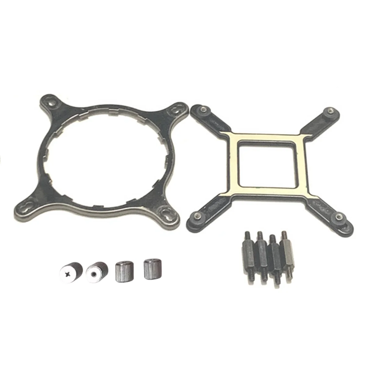 

T80C CPU Cooling Mounting Bracket Kit for Corsair LGA1700 1200 H55/H75/H80I V2/H90/H100I V2/H105/H110/H115I for AM4 AM5, A