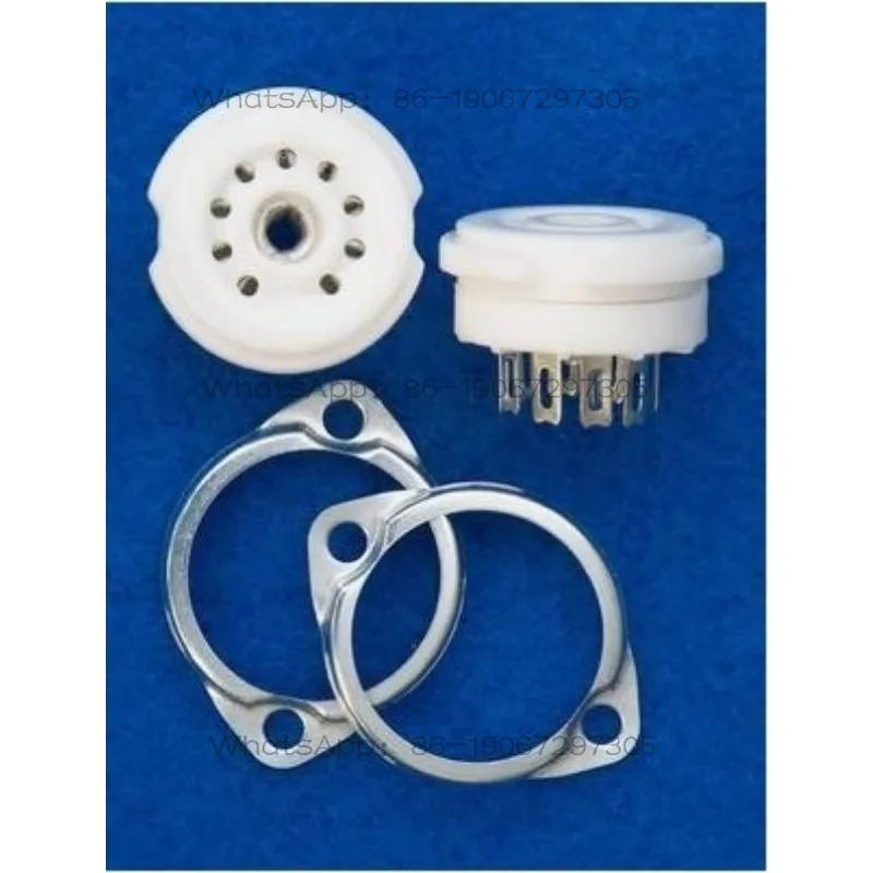 Tube Holder 9-pin Tube Holder, Suitable for 6N1 6N2 12AT7 12AX7, Etc