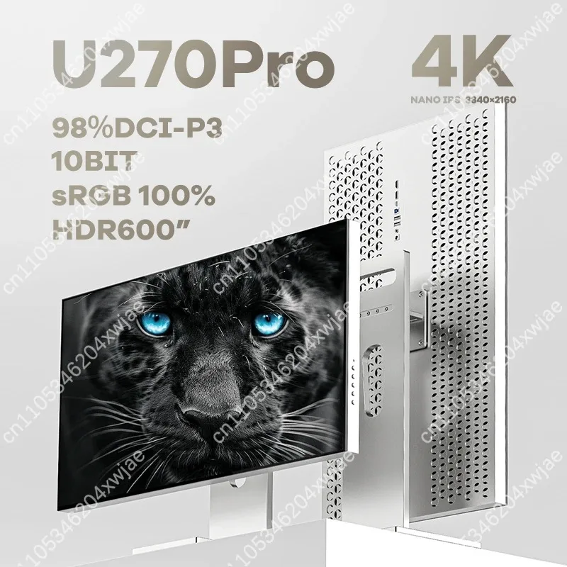 27-inch 4K Mirror Screen Monitor Aluminum Alloy Design for MAC External Display High Resolution