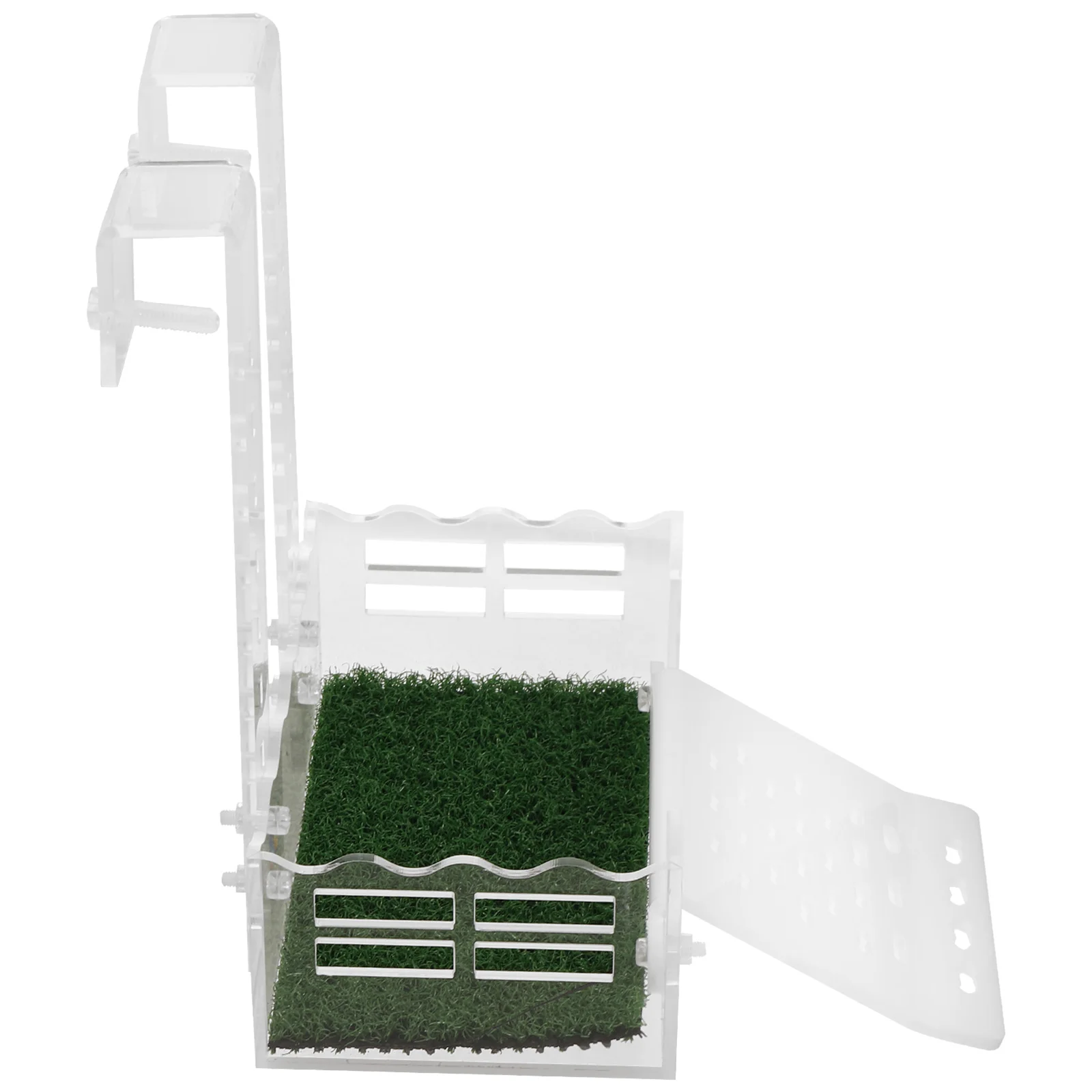 

Turtle Platform Acrylic Basking Platform for Aquatic Turtles Frog Lizards Terrarium Decor Hanging Tank Accessories Lightweight