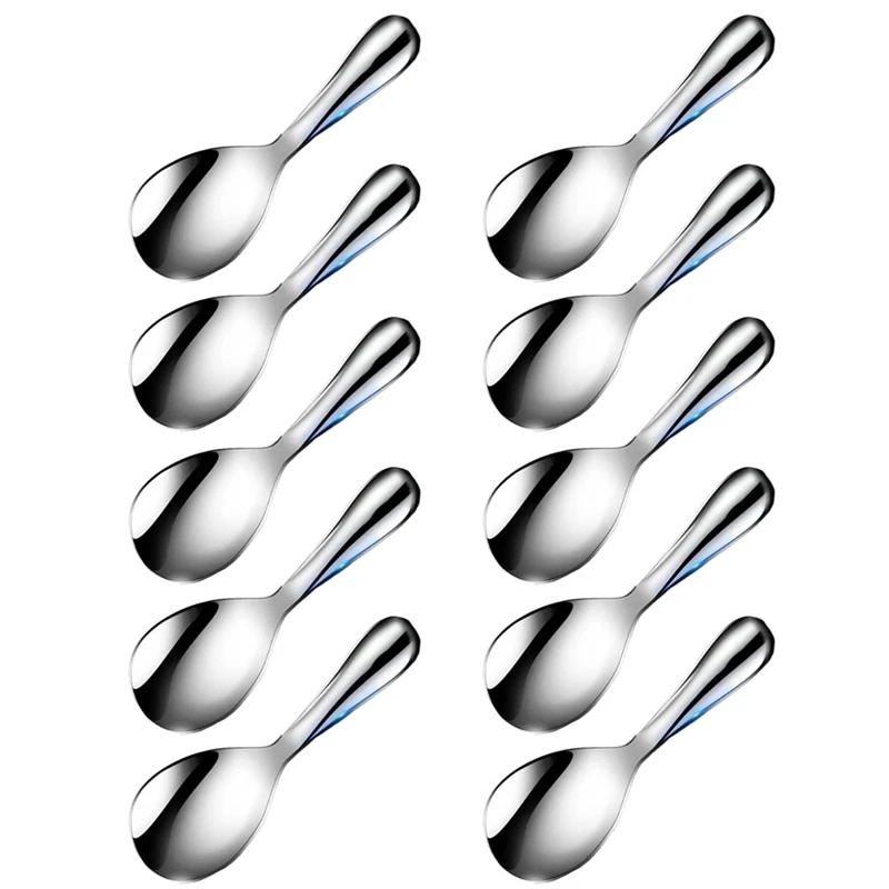 

Spoon Stainless Steel Rice Spoon Thick Non-Stick Household Non-Stick Rice Stainless Steel Spoon Kitchen Utensils