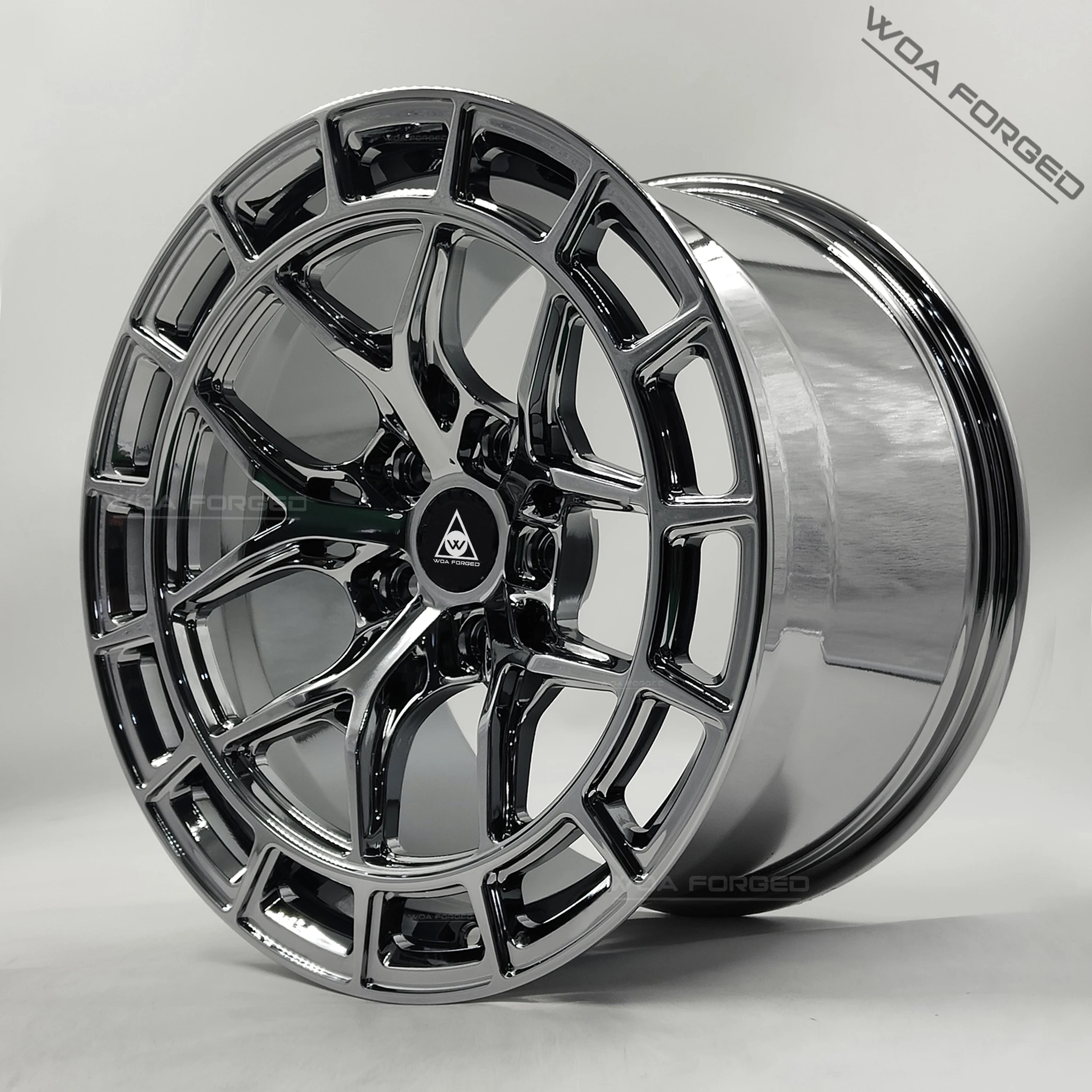 

Customized 17-24 Inch CHROME Polishing HFX-1 Forged Wheels Lightweight Carbon Fibre Alloy Passenger Car Rims New Condition