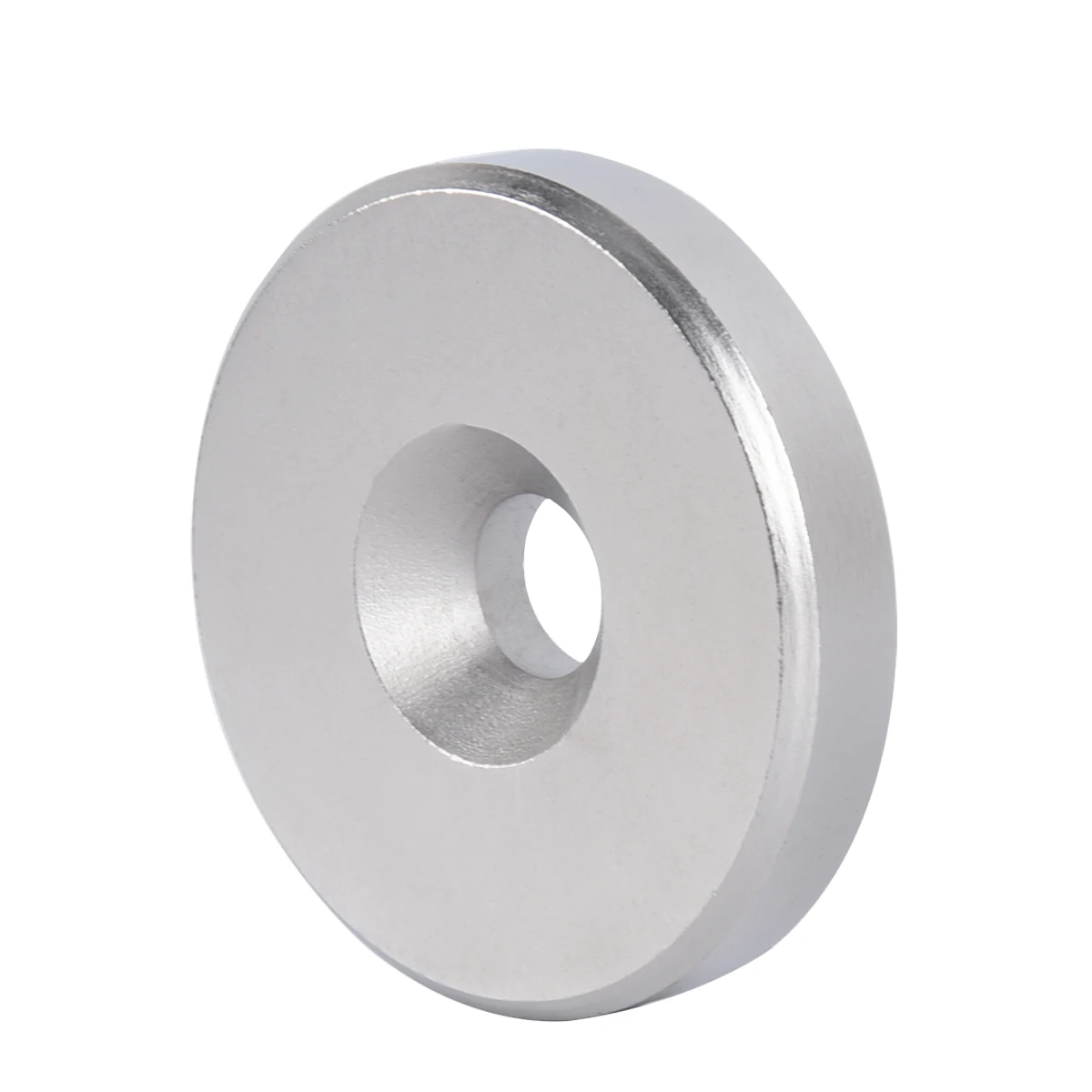 Round Magnets Strong Rare Earth Permanent Disc Powerful Neodymium Magnet with Countersunk Hole for Kitchen Cabinet Tool Storage