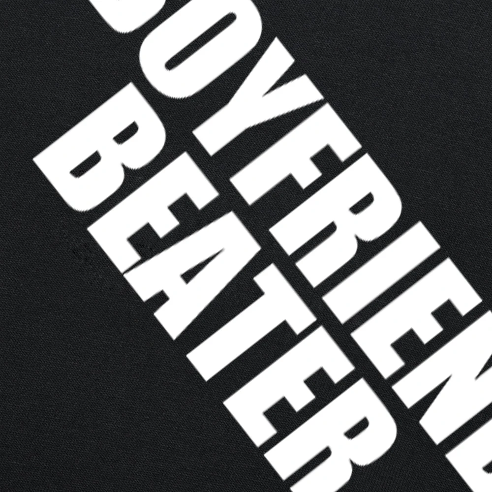 صديقها الخافق مضحك صديقة 100% تي شيرتات قطن الرجال النساء موضة عادية التي شيرت فضفاض المتضخم الشارع الشهير تي شيرت