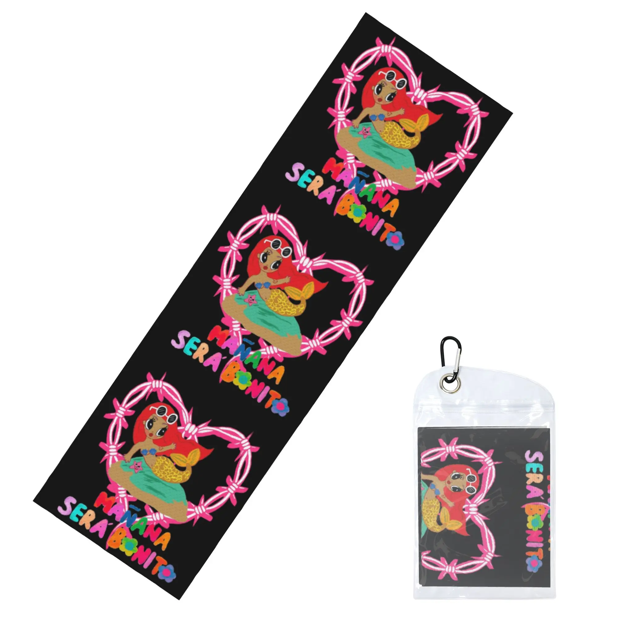 Colombian Singer Karol G Manana Sera Bonito Towel Quick Dry  Super Soft  Fitness and Outdoor Activities Towels