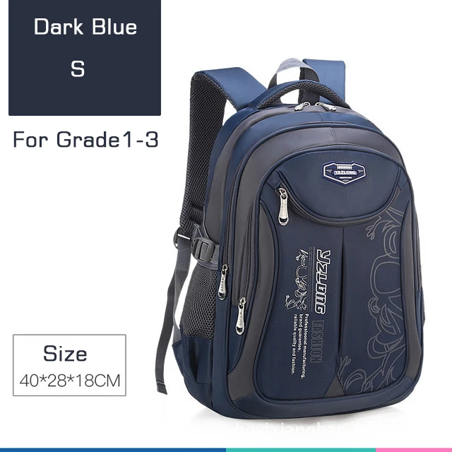 AyeBeau Rucksack Schultasche Rucksack für Jungen Kinder Kind Kind Teenager Schultasche männliche Männer Primäre Büchertasche Rucksack Buch Portfolio Teen 8