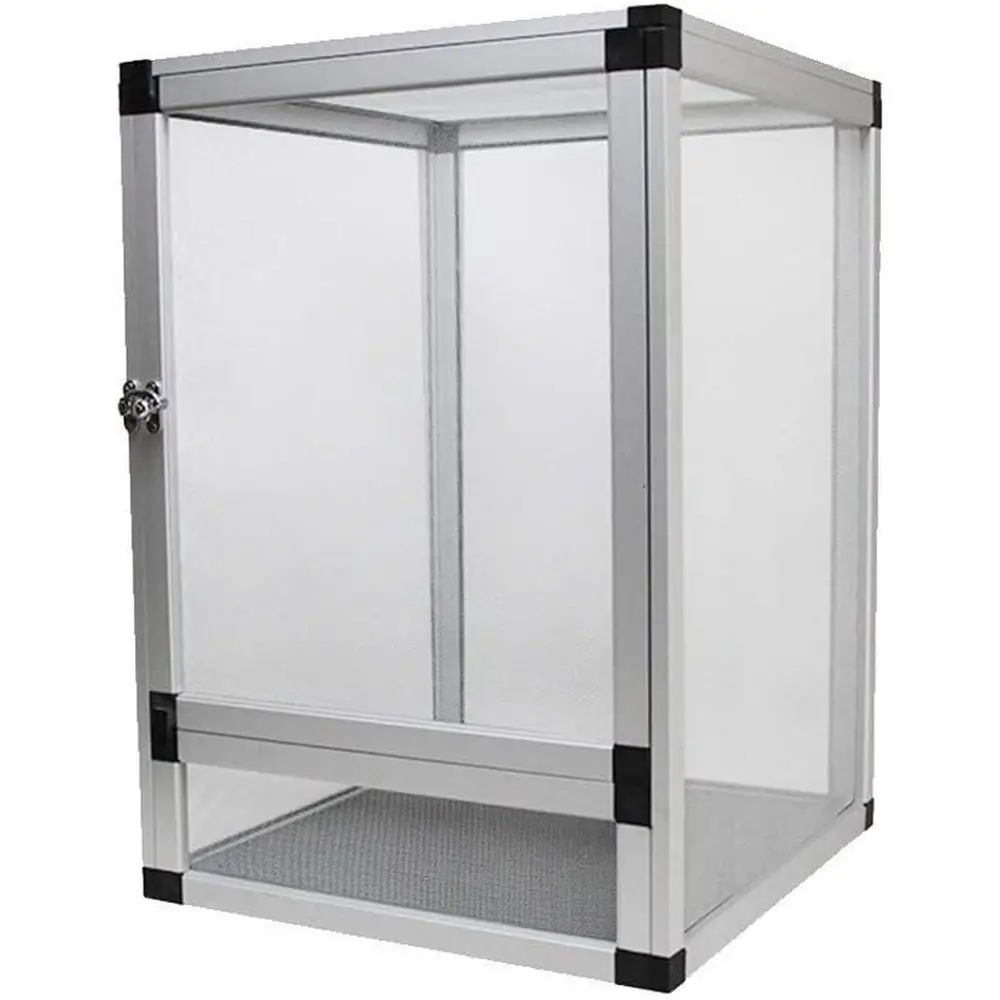 

Вентилируемые клетки для рептилий, подходящие для хамелеонов, ящериц и гекконов (32x32x46 см)