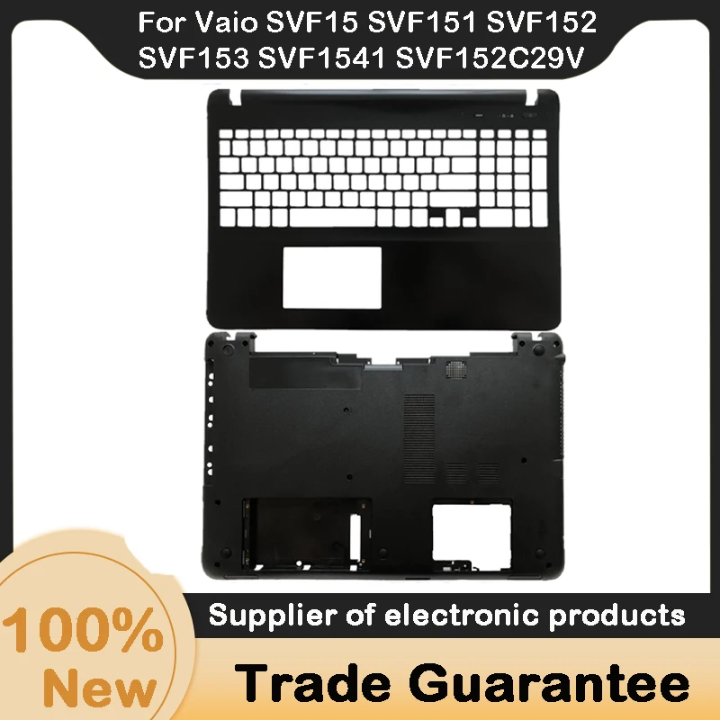 

Новая крышка для Sony Vaio SVF15 SVF151 SVF152 SVF153 SVF1541 SVF152C29V верхняя детская подставка C/нижняя базовая Нижняя часть D