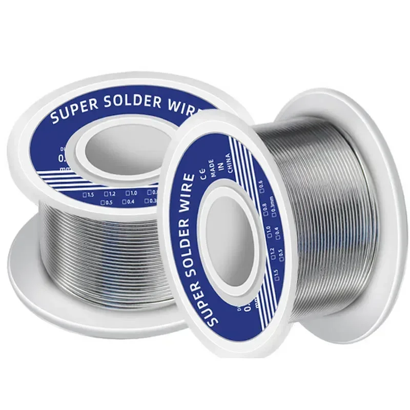 1/2Pcs 0.8mm 20g 50g 100g Welding Solder Wire Tin Melt Rosin Core Solder Soldering Wire Roll No-clean Mobile Phone Repair Tool