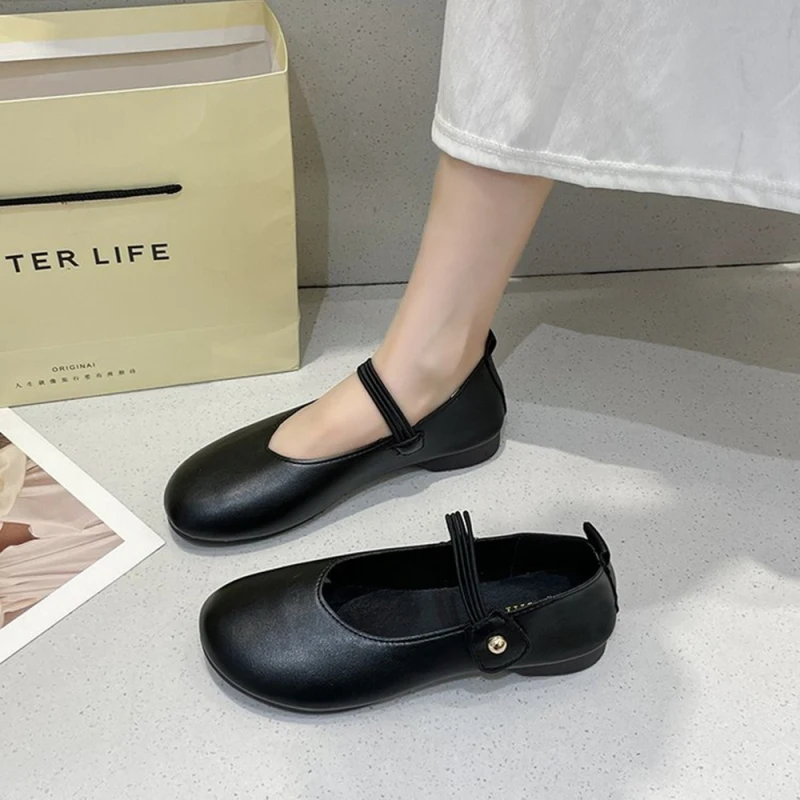 Women Casual Flats Boat Shoes Ballerina Round Toe Ballet Flat Shoes New Autumn Women's Flats Comfortable Soft Shallow