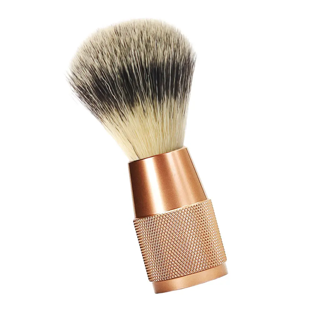 

Мужская щетка для бритья с мягкой нейлоновой щетиной, маленькая, портативная, для путешествий, удобная и безопасная для мужчин.