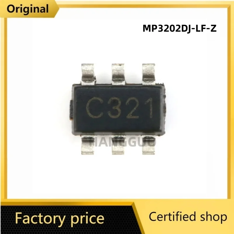 20個pe4259-63 pe4259 259 mp3202dj-lf-z mp3202dj mp3202 il6。L6. sot23-6チップセット