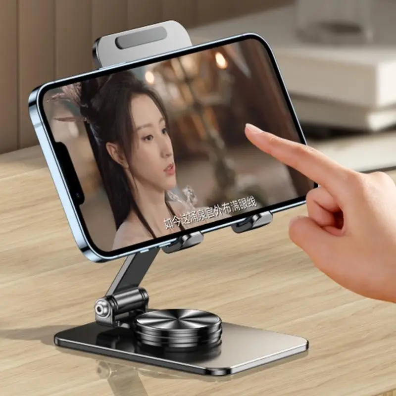 31BA 360 Rotating Cellphone Holder Desktop Foldable Bracket Height Adjustable