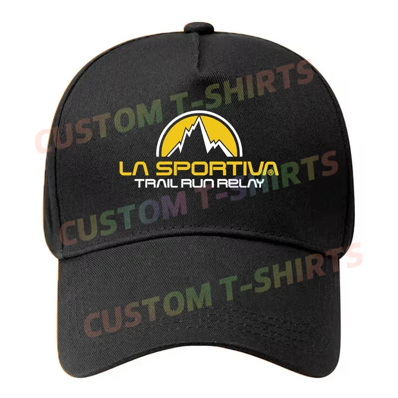 Black Cap La Sportiva Baseball Cap Snapback Caps Casquette Hats Fitted Casual Gorras Hip Hop Dad Hats Unisex