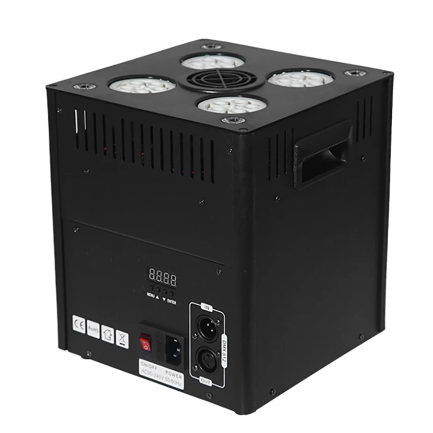 220V Vertical Bubble Machine DMX512 Stage LED Bubble Machine Effect Equipment For Wedding DJ Disco Events Party